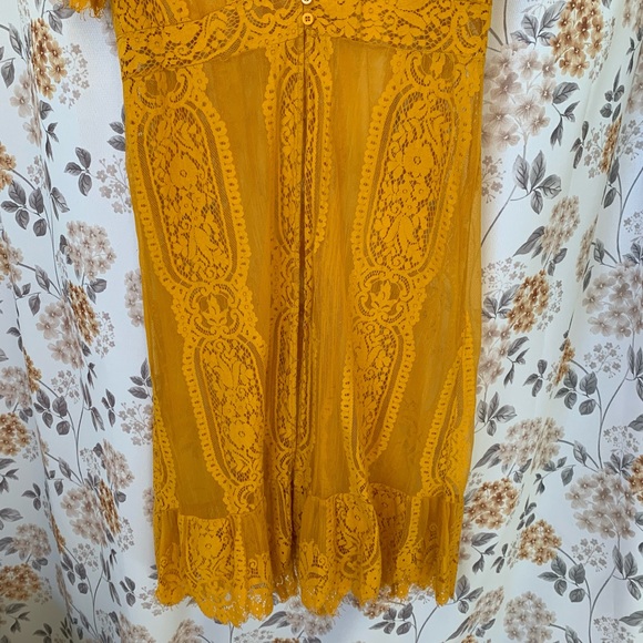 🌼SALE🌼 Cruel Denim Lace Kimono Duster - Picture 5 of 12